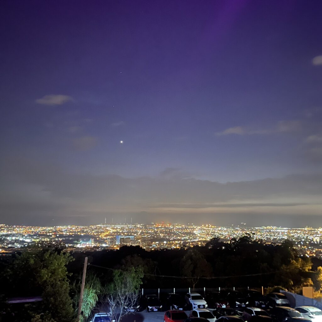 滔月景灣餐廳夜景