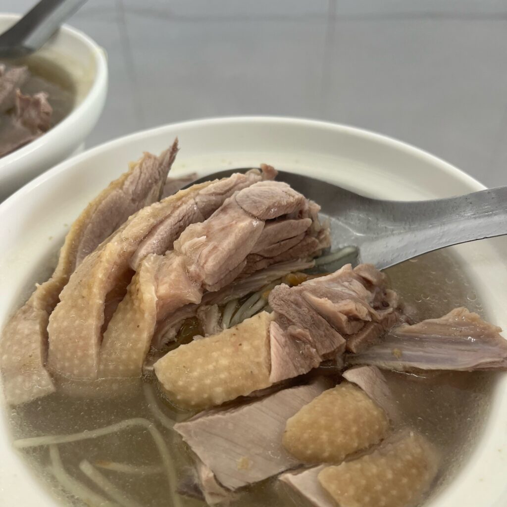 
鴨肉冬粉湯