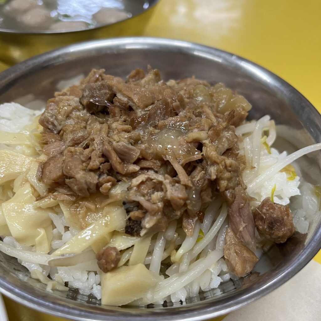 軟骨肉燥飯